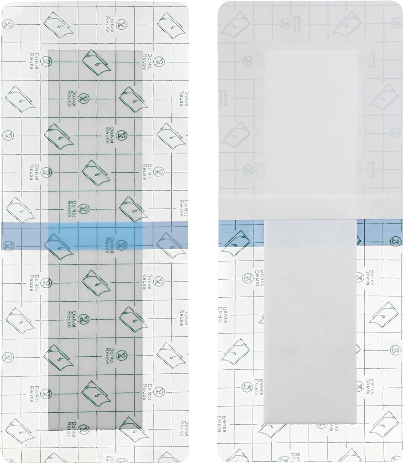 Waterproof Shower Protector Bandage 4x8 Inch for Hip Surgery (25 Pack)