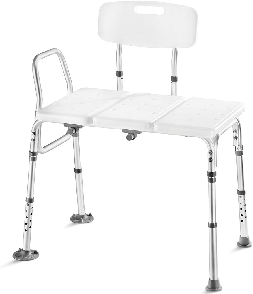 Medical King Transfer Bench - Bathtub Shower Chair, 400 lb Capacity - hip replacement recovery product