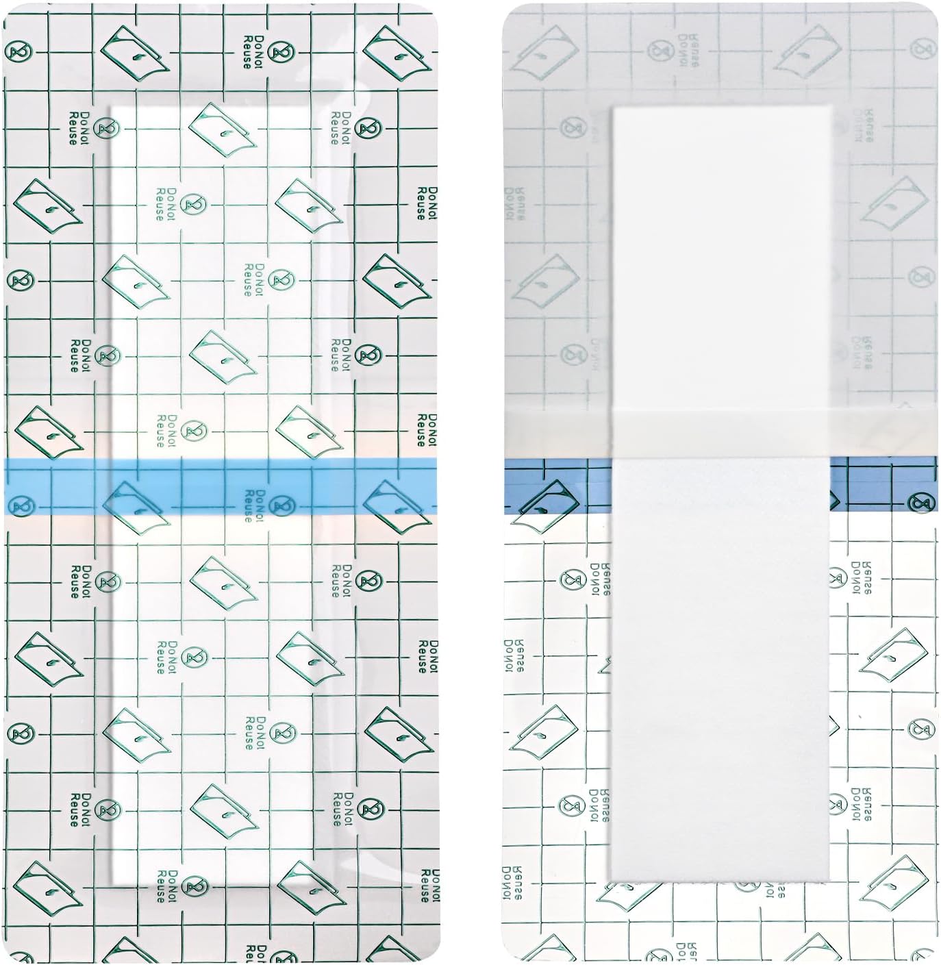 Waterproof Shower Protector Bandage 4x6 Inch for Surgery (25 Pack)